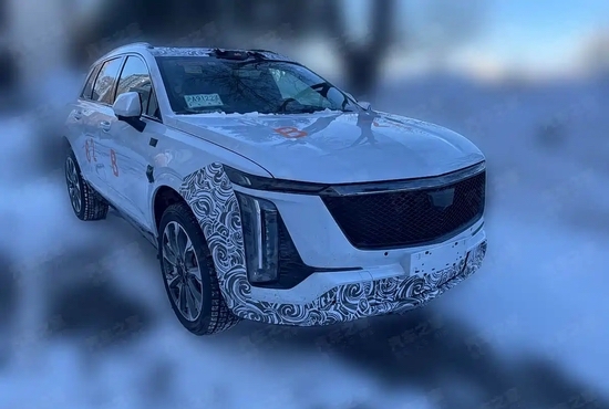 或搭载插混系统 新款凯迪拉克XT5谍照曝光